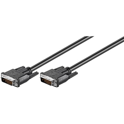  Goobay | Black | DVI-D male Dual-Link (24+1 pin) | DVI-D male Dual-Link (24+1 pin) | DVI to DVI | 1.8 m