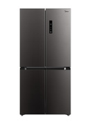  Midea Refrigerator | MDRF632FIE28 | Energy efficiency class E | Free standing | Side by side | Height 177.5 cm | No Frost system | Fridge net capacity 305 L | Freezer net capacity 169 L | Display | 35 dB | Black
