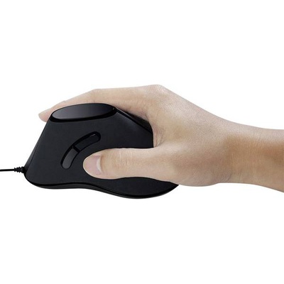 Pele Logilink | Ergonomic Vertical Mouse | ID0158 | Optical | Wired | Black