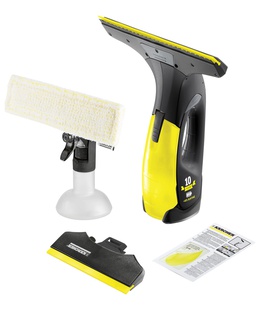  Karcher | Window cleaner | WV 2 Black Edition | Cordless | Black/Yellow  Hover
