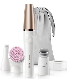 Epilātors Braun Epilator with accessories | SE912 FaceSpa Pro | Number of power levels 1 | Wet & Dry | White  Hover