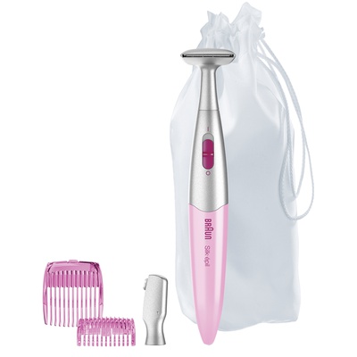  Braun 3-in-1 Hair Trimmer for Face and Body | FG1103 | Cordless | Pink