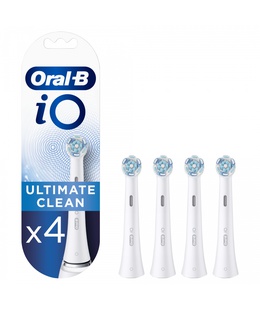 Birste Oral-B Toothbrush replacement iO Ultimate Clean Heads For adults Number of brush heads included 4 Number of teeth brushing modes Does not apply White  Hover