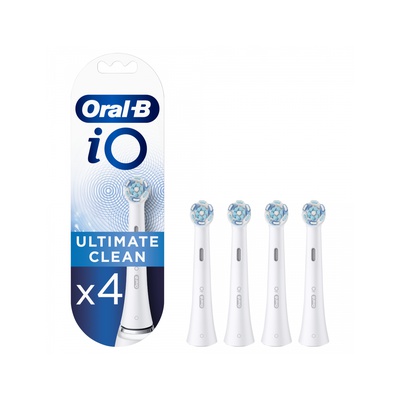 Birste Oral-B Toothbrush replacement iO Ultimate Clean Heads For adults Number of brush heads included 4 Number of teeth brushing modes Does not apply White