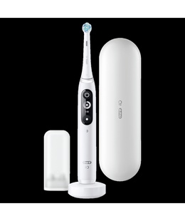 Birste Oral-B | Electric toothbrush | iO Series 7N | Rechargeable | For adults | Number of brush heads included 1 | Number of teeth brushing modes 5 | White Alabaster  Hover