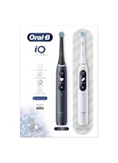 Birste Oral-B Electric toothbrush | iO 7 Duo Pack | Rechargeable | For adults | Number of brush heads included 2 | Number of teeth brushing modes 5 | White/Black Onyx Hover