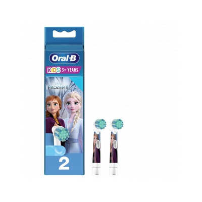 Birste Oral-B | Toothbruch replacement | EB10 2 Frozen II | Heads | For kids | Number of brush heads included 2 | Number of teeth brushing modes Does not apply