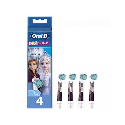 Birste Oral-B | Toothbruch replacement | EB10 4 Frozen II | Heads | For kids | Number of brush heads included 4 | Number of teeth brushing modes Does not apply