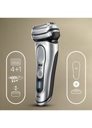  Braun | Shaver | 9417s | Operating time (max) 60 min | Wet & Dry | Silver