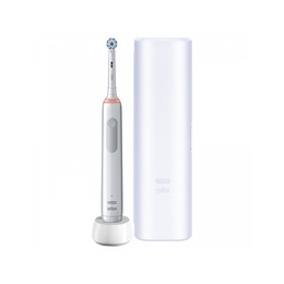 Birste Oral-B | Electric Toothbrush | Pro3 3500 Sensitive Clean | Rechargeable | For adults | Number of brush heads included 1 | Number of teeth brushing modes 3 | White