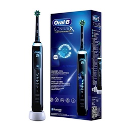 Birste Oral-B | Electric Toothbrush | Genius X | Rechargeable | For adults | Number of brush heads included 1 | Number of teeth brushing modes 6 | Midnight Black