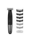  Braun | Beard trimmer | XT5200 | Cordless or corded | Wet & Dry | Black/Silver Hover