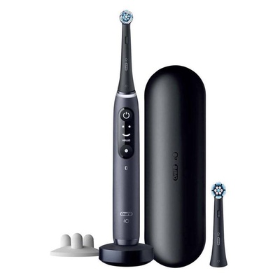 Birste Oral-B | Electric Toothbrush | iO7s Black Onyx | Rechargeable | For adults | Number of brush heads included 2 | Number of teeth brushing modes 5 | Black