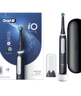 Birste Oral-B Electric Toothbrush | iO6s | Rechargeable | For adults | Number of brush heads included 1 | Number of teeth brushing modes 4 | Black Lava  Hover