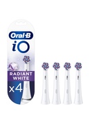 Birste Oral-B | Toothbrush replacement | iO Radiant White | Heads | For adults | Number of brush heads included 4 | Number of teeth brushing modes Does not apply | White