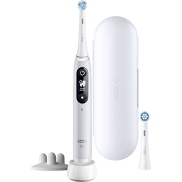 Birste Oral-B Electric Toothbrush | iO6 | Rechargeable | For adults | Number of brush heads included 1 | Number of teeth brushing modes 5 | White