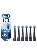 Birste Oral-B | Toothbrush replacement | iO Ultimate Clean | Heads | For adults | Number of brush heads included 6 | Number of teeth brushing modes Does not apply | Black