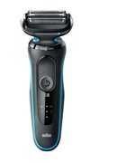  Braun | Shaver | 51-M1200s | Operating time (max) 50 min | Wet & Dry | Black/Mint Hover