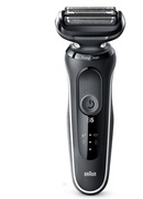  Braun | Shaver | 51-W1500s | Operating time (max) 50 min | Wet & Dry | Black/White Hover