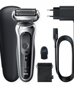  Braun | Shaver | 71-S1000s | Operating time (max) 50 min | Wet & Dry | Silver/Black  Hover