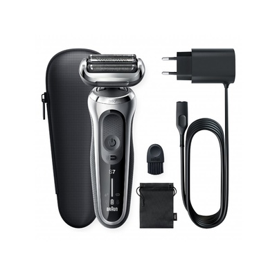 Braun | Shaver | 71-S1000s | Operating time (max) 50 min | Wet & Dry | Silver/Black