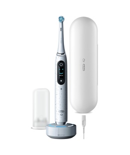 Birste Oral-B | iO10 Series | Electric Toothbrush | Rechargeable | For adults | ml | Number of heads | Stardust White | Number of brush heads included 1 | Number of teeth brushing modes 7  Hover