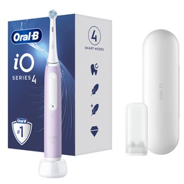 Birste Oral-B | iO4 | Electric Toothbrush | Rechargeable | For adults | ml | Number of heads | Lavender | Number of brush heads included 1 | Number of teeth brushing modes 4
