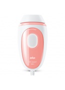 Epilātors Braun | PL1000 Silk-expert Mini IPL | Epilator | Operating time (max)  min | Bulb lifetime (flashes) 300.000 | Number of power levels 3 | White/Pink