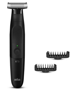  Braun | Beard Trimmer and Shaver | XT3100 | Cordless | Number of length steps 3 | Black  Hover