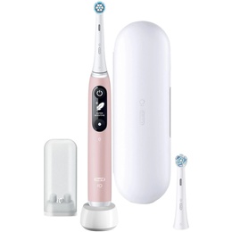 Birste Oral-B Toothbrush + Travel Case | iO6 | Rechargeable | For adults | Number of brush heads included 1 | Number of teeth brushing modes 5 | Pink