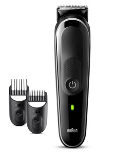  Braun | Black/Grey | Number of length steps 13 | All-in-one trimmer | MGK3440 | Cordless  Hover