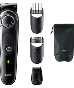  Braun Beard Trimmer | BT3440 Series 3 | Operating time (max) 80 min | NiMH  Hover