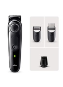  Braun Beard Trimmer | BT3440 | Cordless | Number of length steps 40 | Black