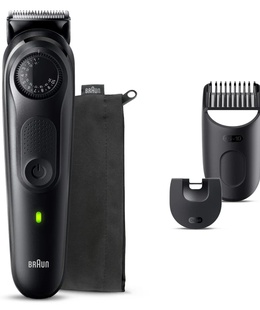  Beard Trimmer with Precision Wheel | BT5420 | Cordless | Number of length steps 40 | Black  Hover