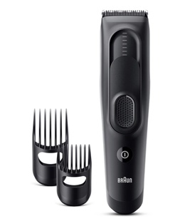  Braun | Hair Clipper Series 5 | HC5330 | Cordless or corded | Number of length steps 17 | Matte Black  Hover