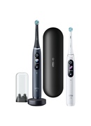 Birste Oral-B | Electric Toothbrush | iO8 Series Duo | Rechargeable | For adults | Number of brush heads included 2 | Number of teeth brushing modes 6 | Black Onyx/White