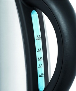 Tējkanna WMF | Kettle | Bueno | Standard | 2400 W | 1.7 L | Stainless steel | 360° rotational base | Stainless steel  Hover