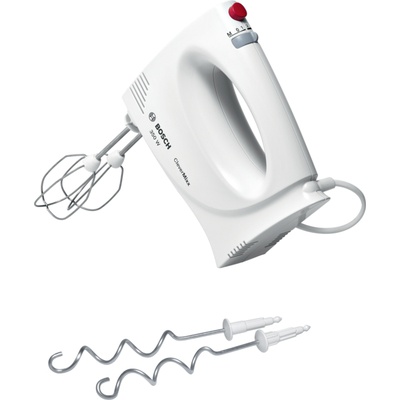 Mikseris Bosch Hand Mixer MFQ3030 Hand Mixer 350 W Number of speeds 4 Stainless steel/Plastic Turbo mode White