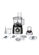 Virtuves kombains Bosch | Food Processor | MCM3401M | 800 W | Number of speeds 2 | Bowl capacity 2.3 L | Blender | Meat mincer | Black/Stainless steel