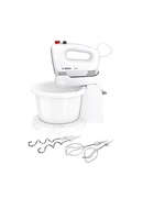 Mikseris Bosch | Mixer | CleverMixx MFQ2600G | Mixer with bowl | 375 W | Number of speeds 4 | Turbo mode | White