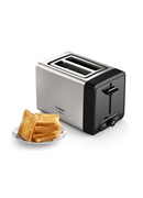 Tosteris Bosch | DesignLine Toaster | TAT4P420 | Power 970 W | Number of slots 2 | Housing material Stainless Steel | Stainless steel/Black Hover