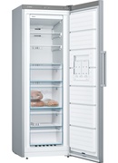  Bosch Freezer GSN33VLEP Energy efficiency class E Upright Free standing Height 176 cm Total net capacity 225 L No Frost system Stainless Steel Hover