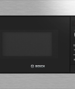 Mikroviļņu krāsns Bosch | BFL623MS3 | Microwave Oven | Built-in | 20 L | 800 W | Stainless steel  Hover
