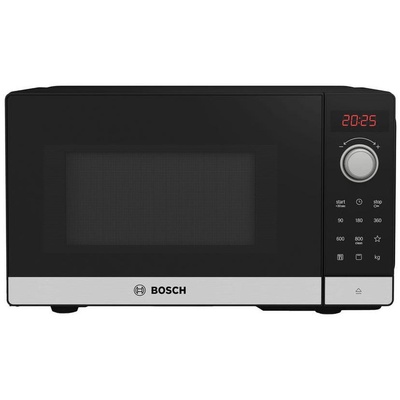Mikroviļņu krāsns Bosch | Microwave oven Serie 2 | FEL023MS2 | Free standing | 20 L | 800 W | Grill | Black