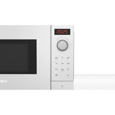 Mikroviļņu krāsns Bosch | Microwave Oven | FFL023MW0 | Free standing | 800 W | White