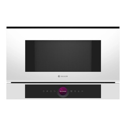 Mikroviļņu krāsns Bosch | Microwave Oven | BFL7221W1 | Built-in | 21 L | 900 W | White