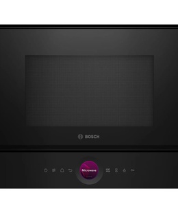 Mikroviļņu krāsns Bosch | Microwave Oven | BFR7221B1 | Built-in | 21 L | 900 W | Black  Hover