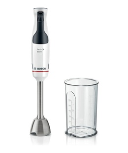 Mikseris Bosch | Hand Blender | MSM4W410 ErgoMaster | Hand Blender | 800 W | Number of speeds Stepless | White  Hover