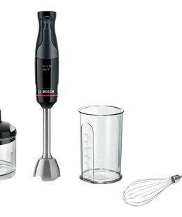 Mikseris Bosch | Blender | MSM4B621 ErgoMaster | Hand Blender | 1000 W | Number of speeds 1 | Black  Hover