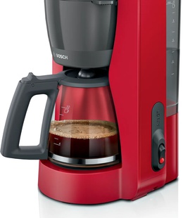  Bosch Coffee Maker | TKA2M114 MyMoment | Drip | 1200 W | Red  Hover